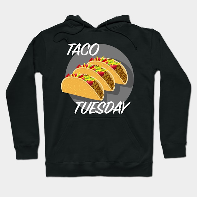 Taco Tuesday Design Hoodie by VelvetRoom